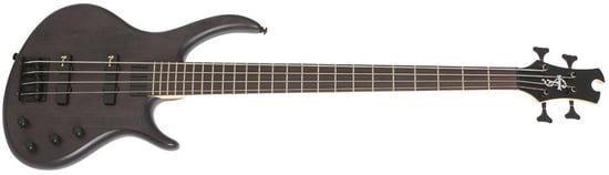Epiphone Tobias Toby Deluxe-IV Bass, Trans Black
