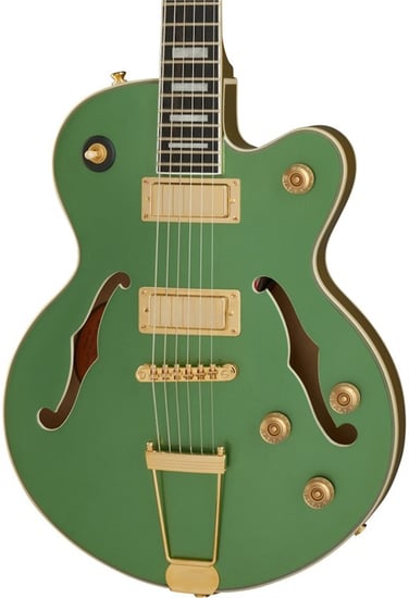 Epiphone Uptown Kat ES, Emerald Green Metallic