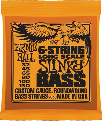 Ernie Ball 2838 6-String Slinky Bass (32-130)
