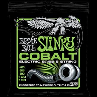 Ernie Ball 2736 Cobalt Bass 5-String Slinky (45-130)