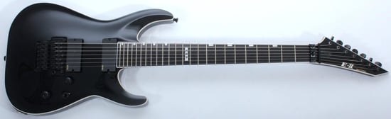 ESP E-II Horizon FR-7, Floyd Rose, 7 String, Black