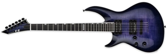 ESP E-II Horizon-III, Reindeer Blue, Left Handed