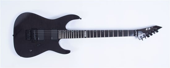 ESP E-II M-II, See-Thru Black