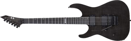 ESP E-II M-II, See-Thru Black, Left Handed