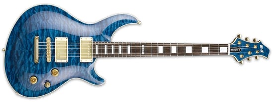 ESP E-II Mystique QM NT (Marine Blue)