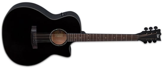 ESP LTD A-300E Orchestra Electro-Acoustic, Black