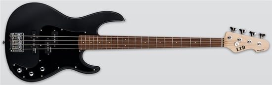 ESP LTD AP-204 Bass, Black Satin