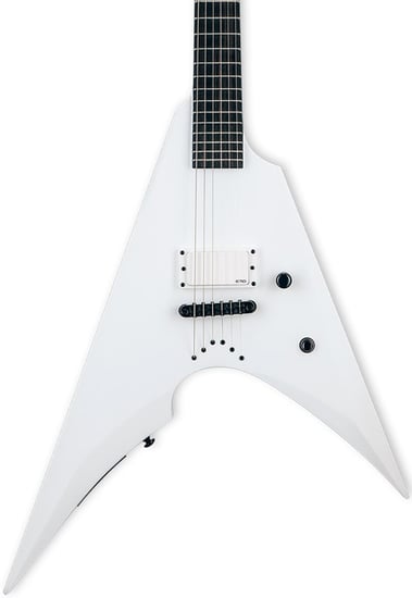 ESP LTD Arrow-NT Arctic Metal, Snow White Satin