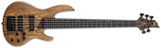 ESP LTD B-1005 Bass, 5 String, Natural Satin