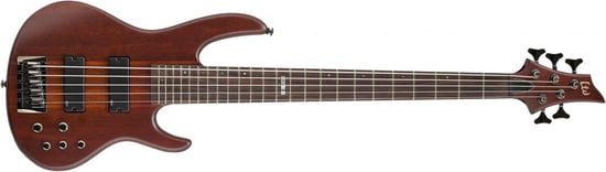 ESP LTD D-5 Bass, 5 String, Natural Satin