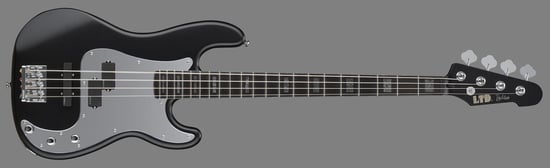 ESP LTD FB-4 Frank Bello Signature Bass 2015 (Black Satin)