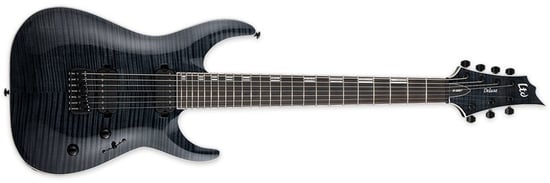 ESP LTD H-1007, 7 String, See-Thru Black
