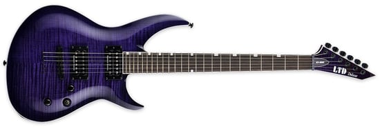 ESP LTD H3-1000, See-Thru Purple Sunburst