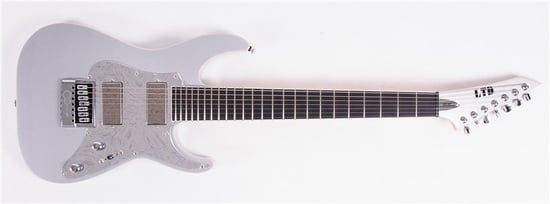ESP LTD KS M-7 Evertune Ken Susi, 7-String, Metallic Silver
