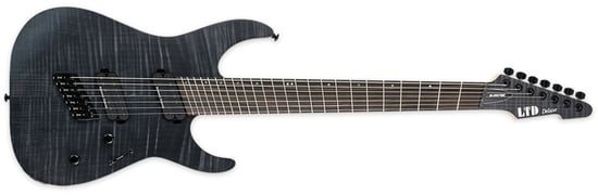 ESP LTD M-1007 Multiscale, 7 String, See-Thru Black