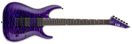 ESP LTD MH-1000NT, See-Thru Purple