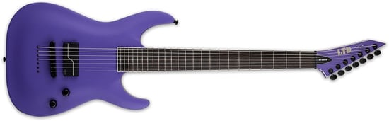ESP LTD SC-607B 1 HUM Baritone Stephen Carpenter, 7 String, Purple Satin