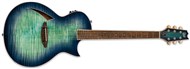 ESP LTD TL-6 Thinline Electro Acoustic, Aqua Marine Burst