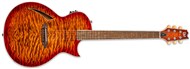 ESP LTD TL-6 Thinline Electro Acoustic, Tiger Eye Burst