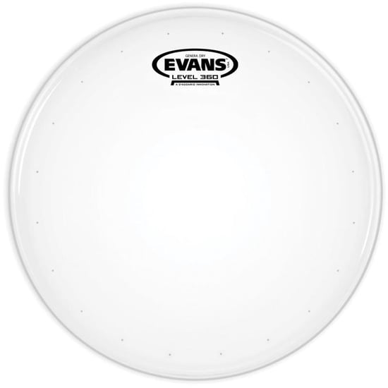Evans Genera Dry Coated Snare Drum Head (12in) - B12DRY