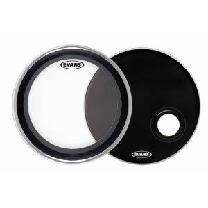 Evans EBP-EMADSYS EMAD Clear & EMAD Reso Drum Head Pack 22in