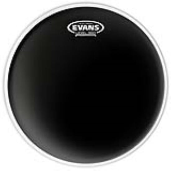 Evans Black Chrome Drum Head (6in) - TT06CHR