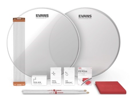 Evans UV1 Snare Tune Up Kit, 13in, ESTUK-13UV1