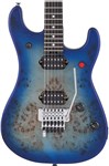 EVH 5150 Series Deluxe Poplar Burl, Ebony Fingerboard, Aqua Burst