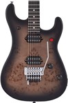 EVH 5150 Series Deluxe Poplar Burl, Ebony Fingerboard, Black Burst