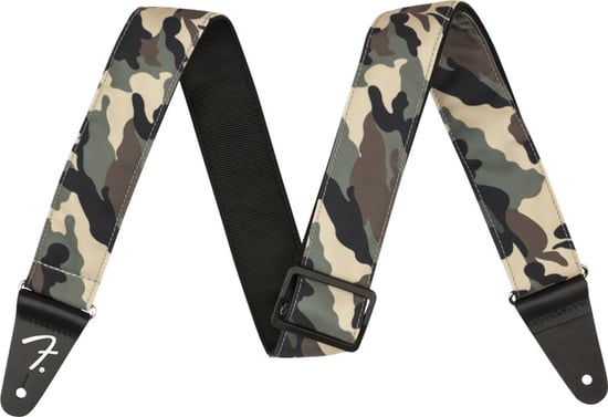 Fender 2" Camo Strap, Woodland