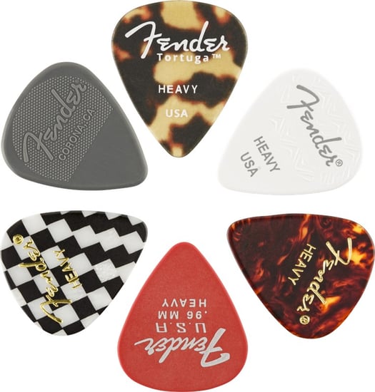 Fender 351 Shape Material Medley Heavy (6)