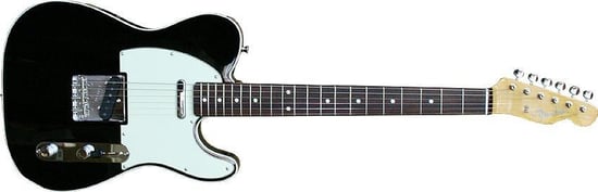 Fender Japan '62 Tele Custom (Black)