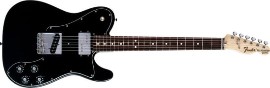 Fender '72 Telecaster Custom (Black, Rosewood)