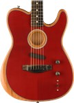 Fender American Acoustasonic Telecaster, Crimson Red