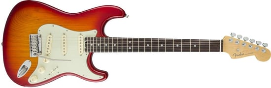 Fender American Elite Stratocaster (Aged Cherry Burst, Ash, Rosewood)