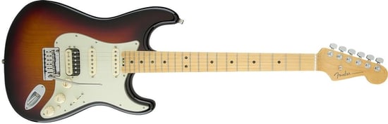 Fender American Elite Stratocaster HSS Shawbucker (3 Colour Sunburst, Maple)