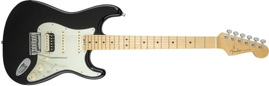Fender American Elite Stratocaster HSS Shawbucker (Mystic Black, Maple)