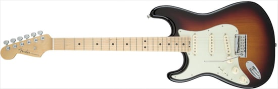 Fender American Elite Stratocaster Left Handed (3 Colour Sunburst, Maple)
