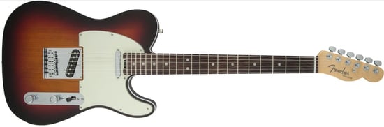 Fender American Elite Telecaster (3 Colour Sunburst, Rosewood)