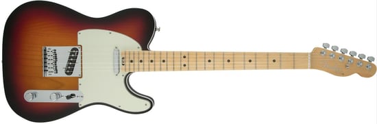 Fender American Elite Telecaster (3 Colour Sunburst, Maple)