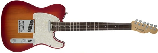 Fender American Elite Telecaster (Aged Cherry Burst. Rosewood)