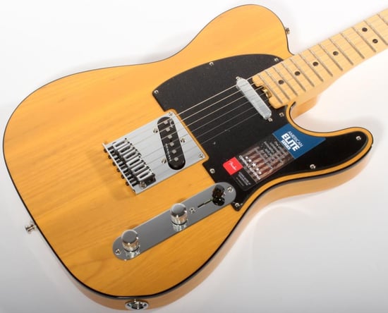 Fender American Elite Telecaster (Butterscotch Blonde, Ash, Maple)