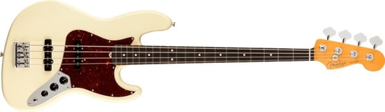 Fender American Professional II Jazz Bass, Rosewood Fingerboard, Olympic White