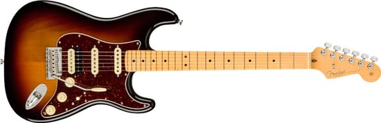 Fender American Professional II Stratocaster HSS, Maple Fingerboard, 3 Tone Sunburst