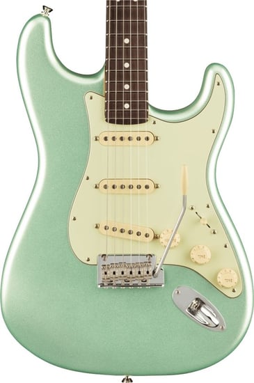 Fender American Professional II Stratocaster, Rosewood Fingerboard, Mystic Surf Green