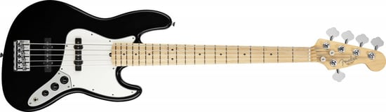 Fender American Standard Jazz Bass V 5 String (Black, Maple)