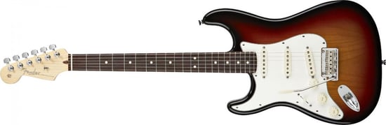 Fender American Standard Stratocaster Left Handed (3 Colour Sunburst, Rosewood)