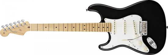 Fender American Standard Stratocaster Left Handed (Black, Maple)