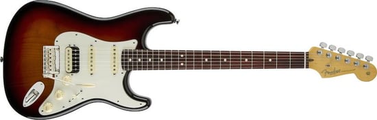 Fender American Standard Stratocaster HSS Shawbucker (3-Colour Sunburst, Rosewood)