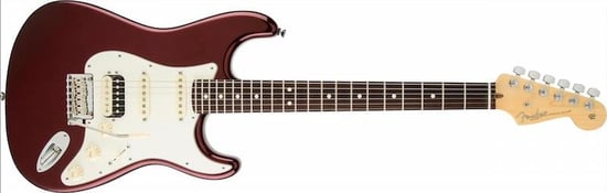 Fender American Standard Stratocaster HSS Shawbucker (Bordeaux Metallic, Rosewood)
